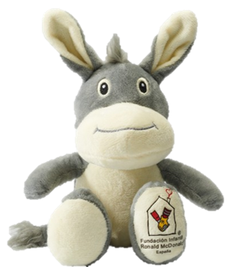 Peluche Burro