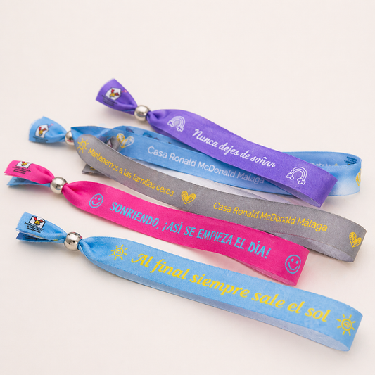 Pulseras de tela