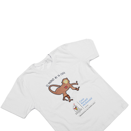 Camiseta "El mono de la casa"