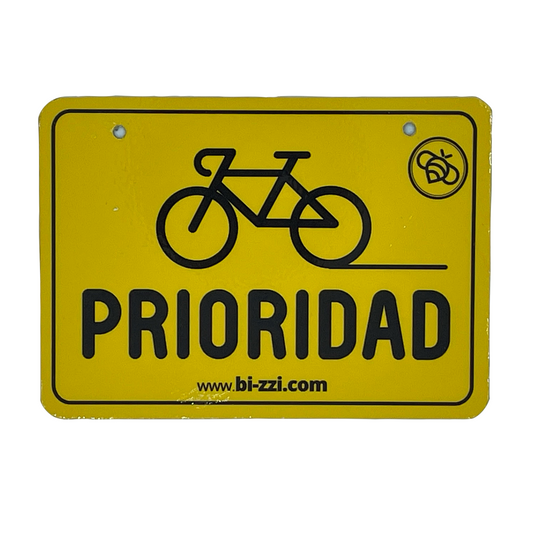 Matrícula-vintage-para-bicicleta-Prioridad