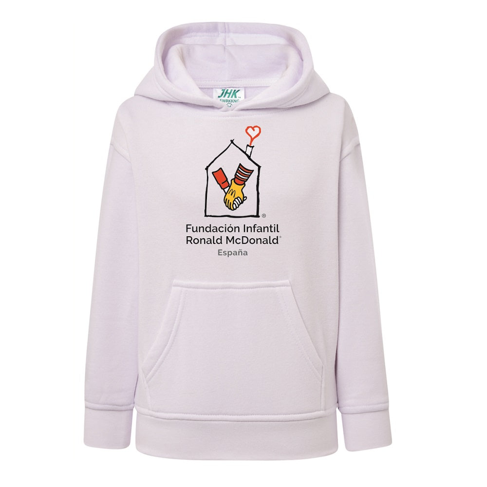 Sudadera-niño-adolescente-con-capucha-Fundación-Ronald